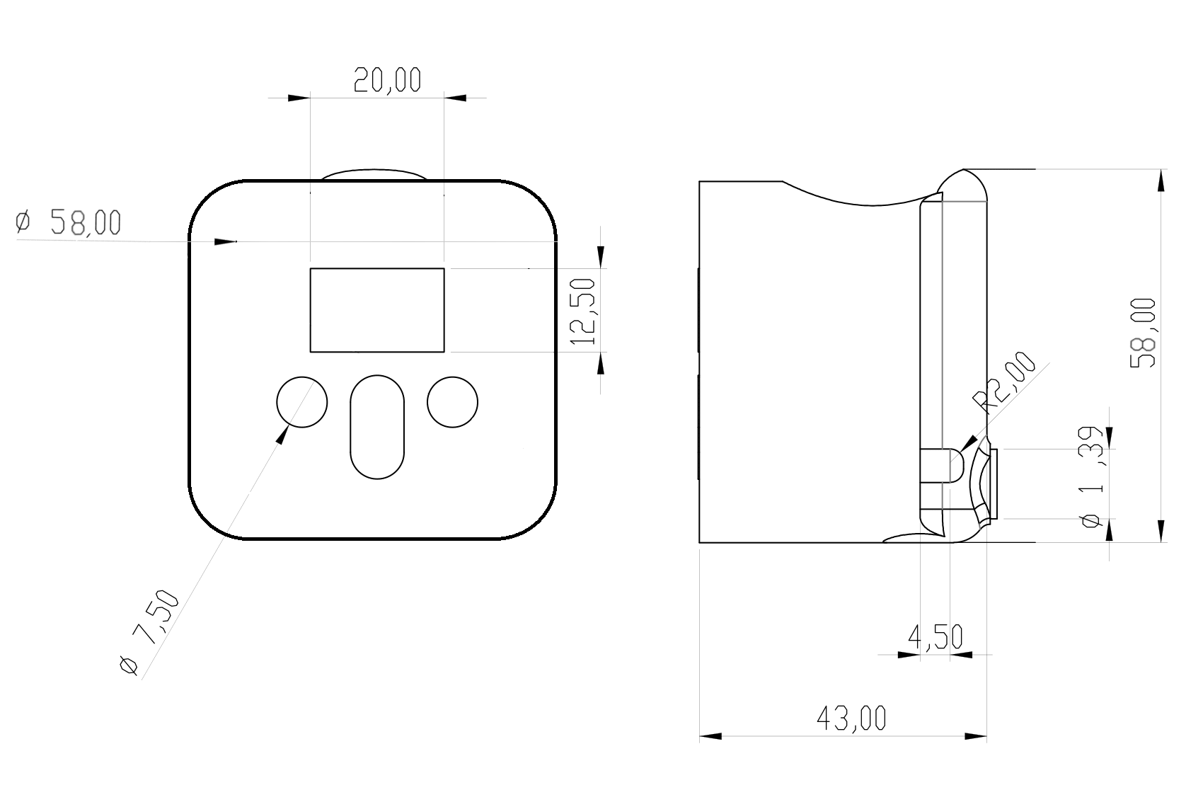 Digital SQ Teknik Resimi